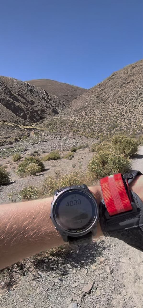 Garmin Enduro 3 at 4000m altitude, Atacama Desert